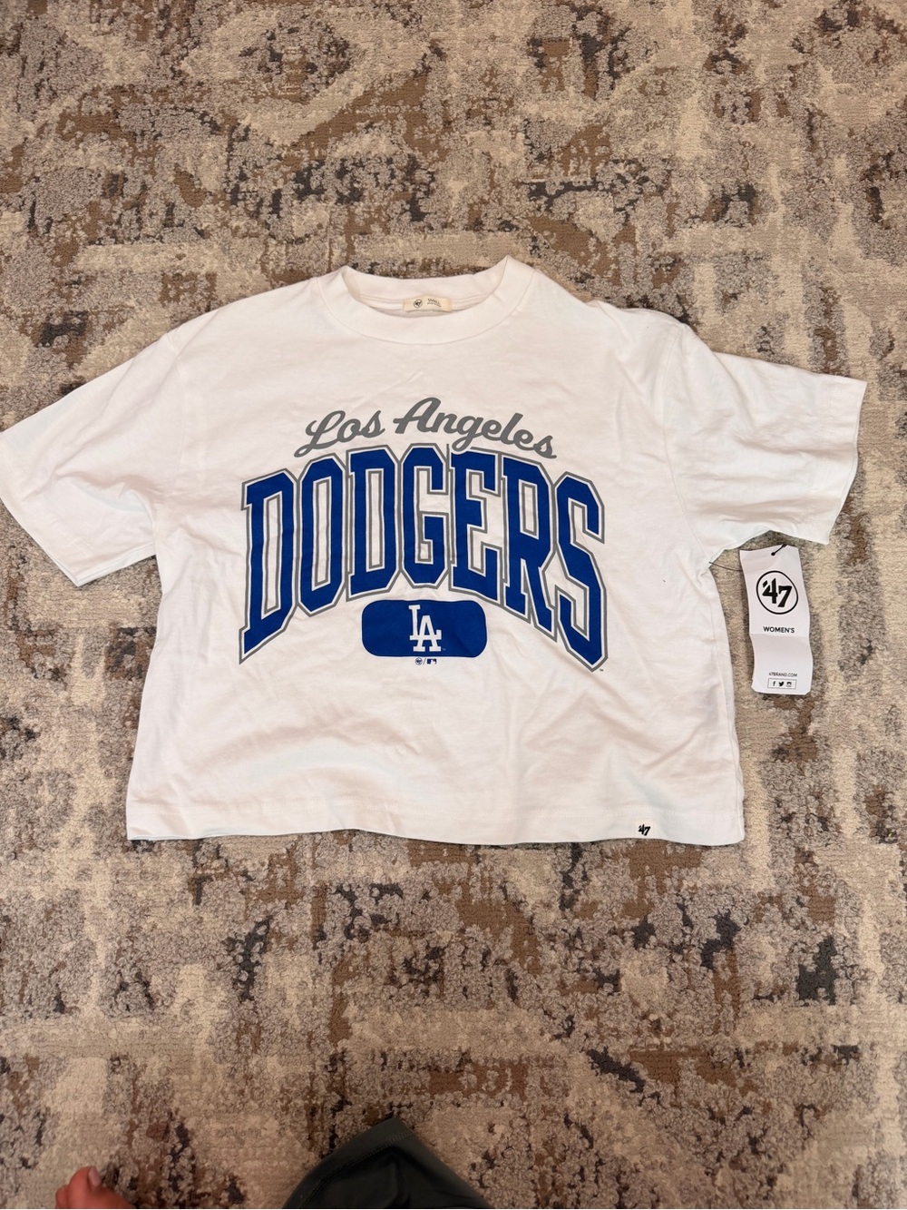 LA dodgers crop top